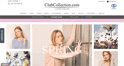 Desktop Screenshot of clubcollection.com